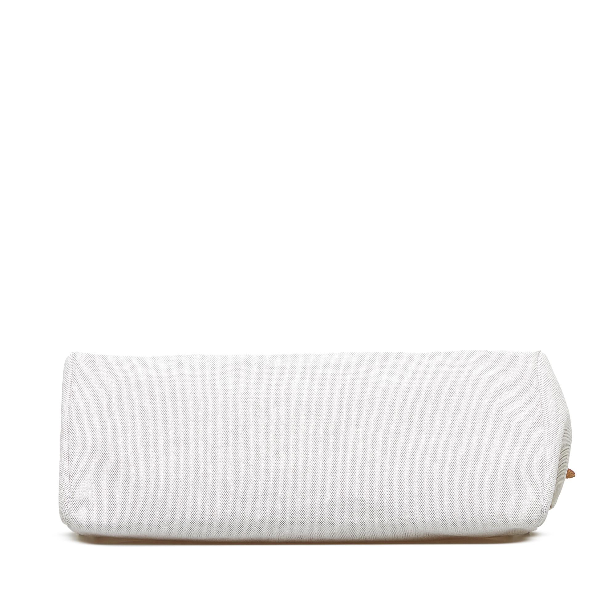 Hermes Herbag Cabas Toile MM (SHG-k7AfoD)