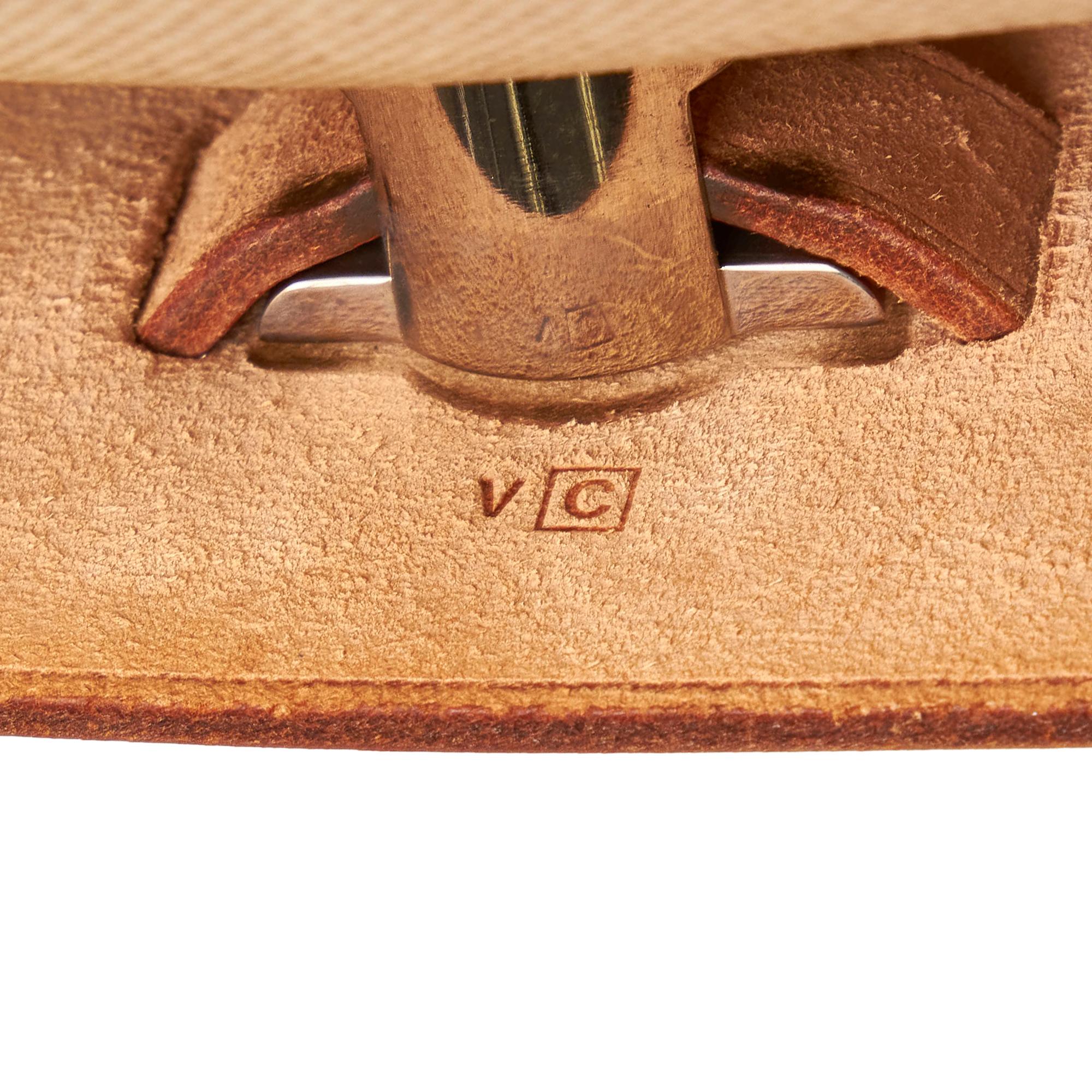Hermes Herbag Canvas Satchel (SHG-33496)
