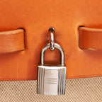 Hermes Herbag Canvas Satchel (SHG-33496)