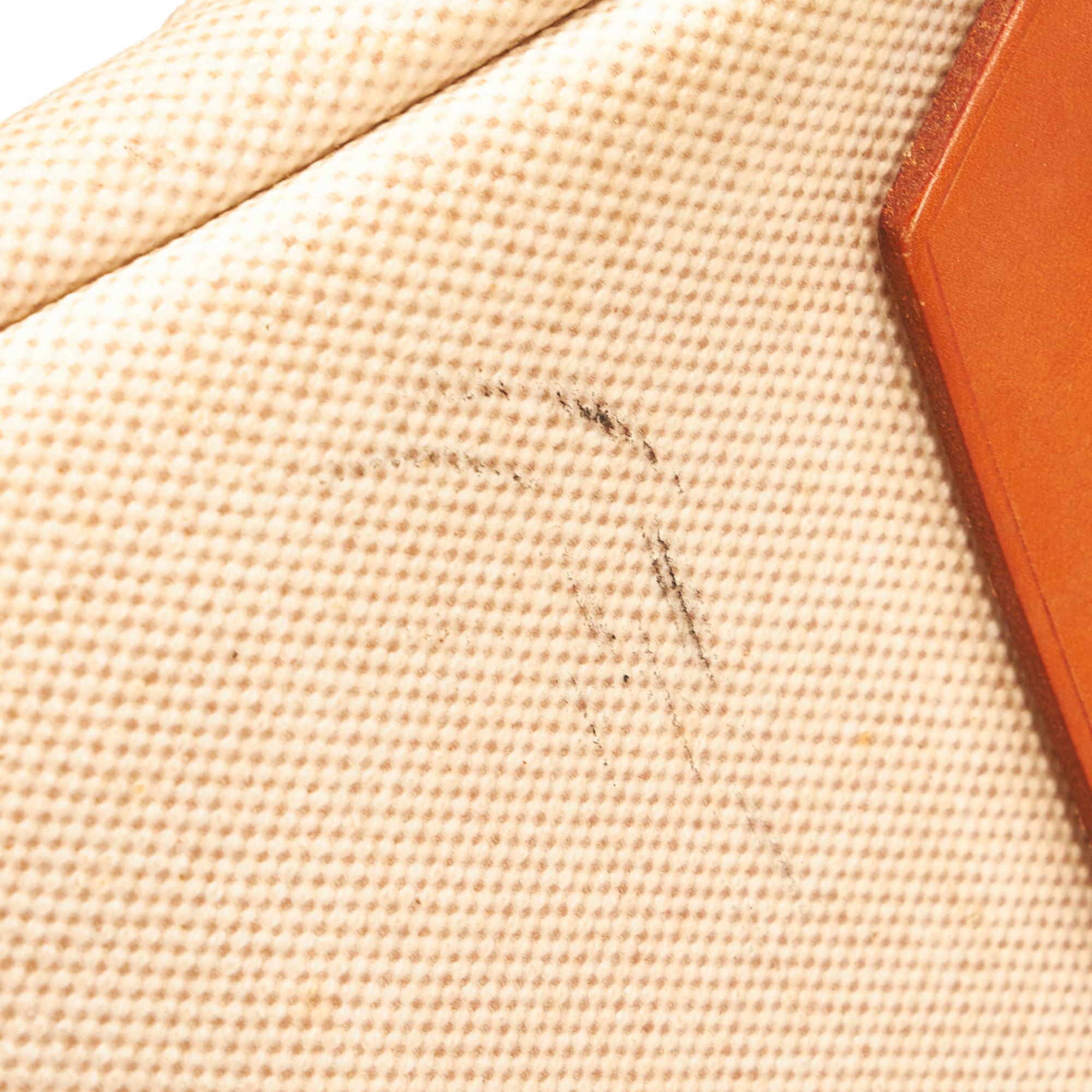 Hermes Herbag Canvas Satchel (SHG-33496)