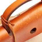 Hermes Herbag Canvas Satchel (SHG-33496)