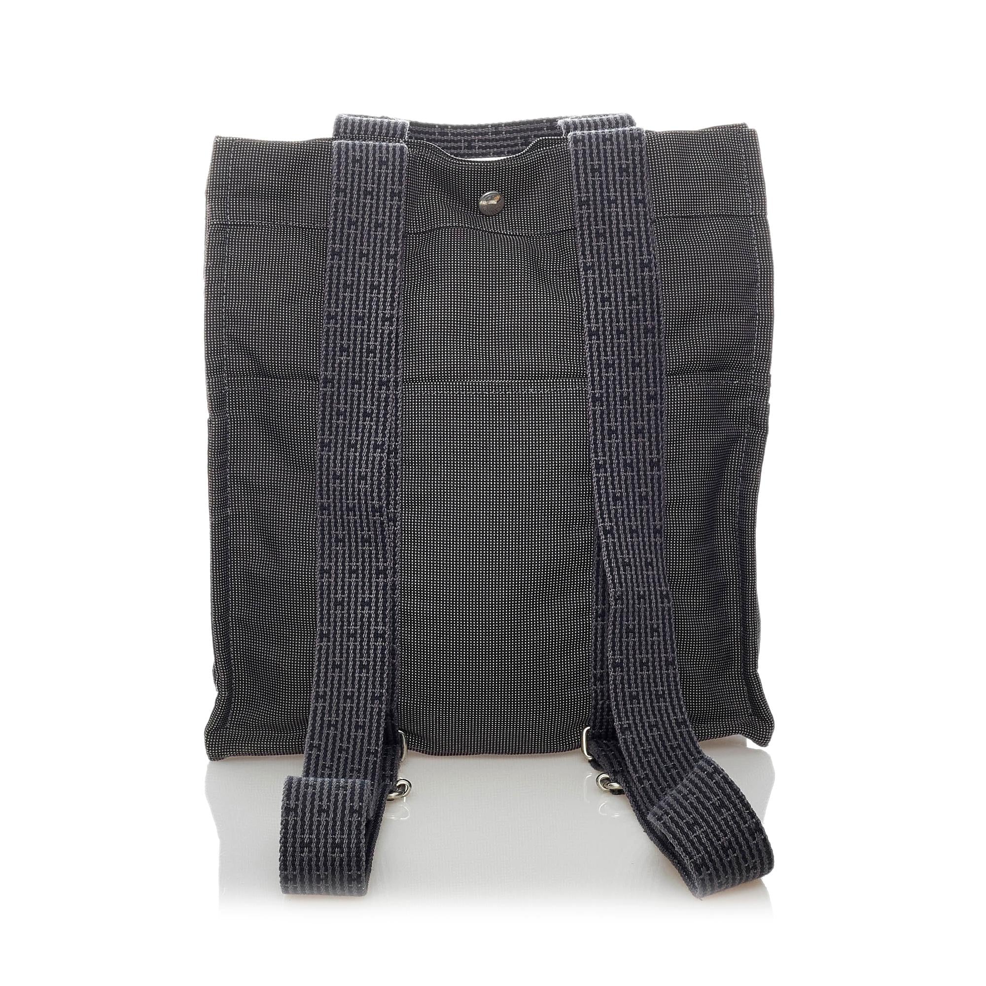 Hermes Herline Canvas Backpack MM (SHG-32311)