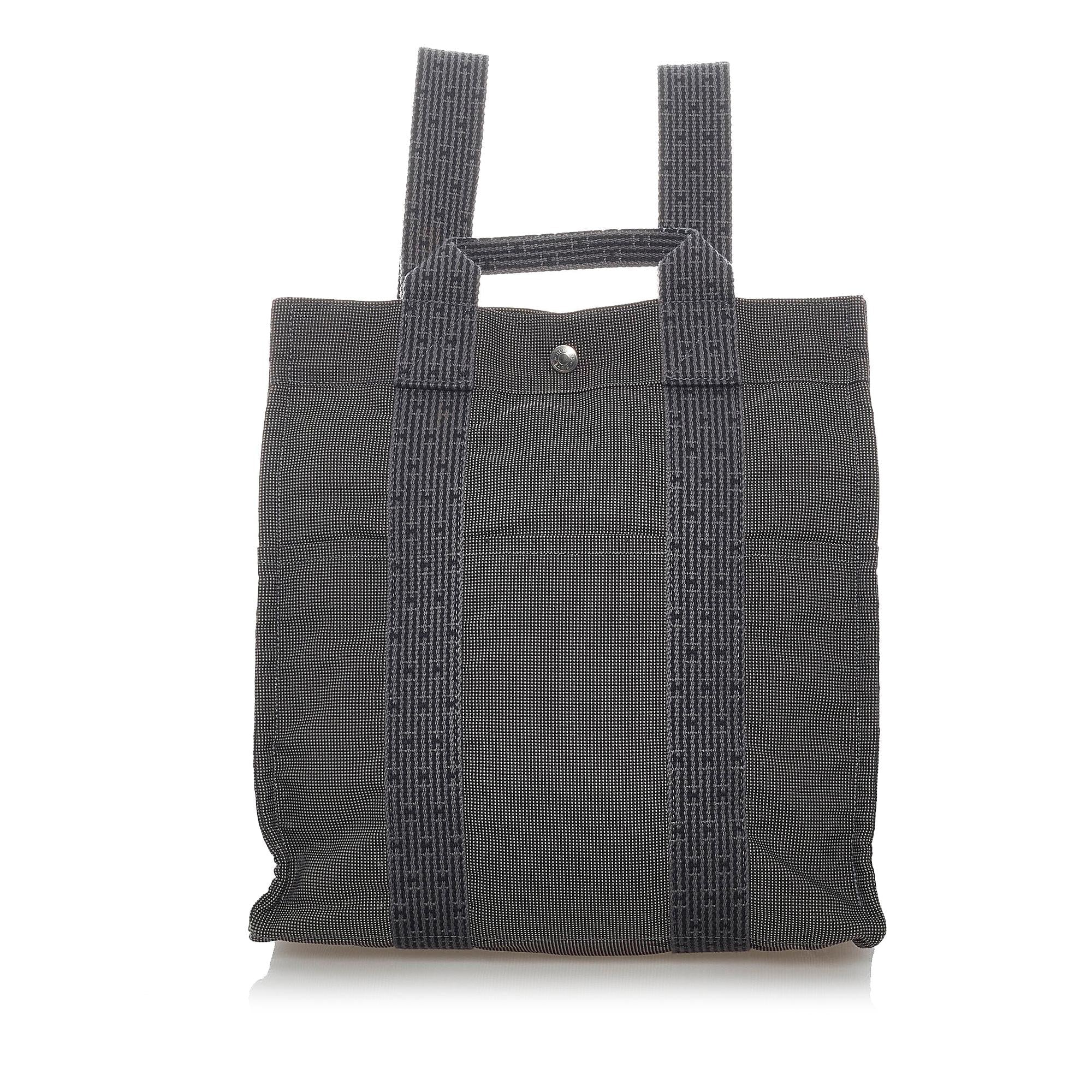 Hermes Herline Canvas Backpack MM (SHG-jTh1Jl)