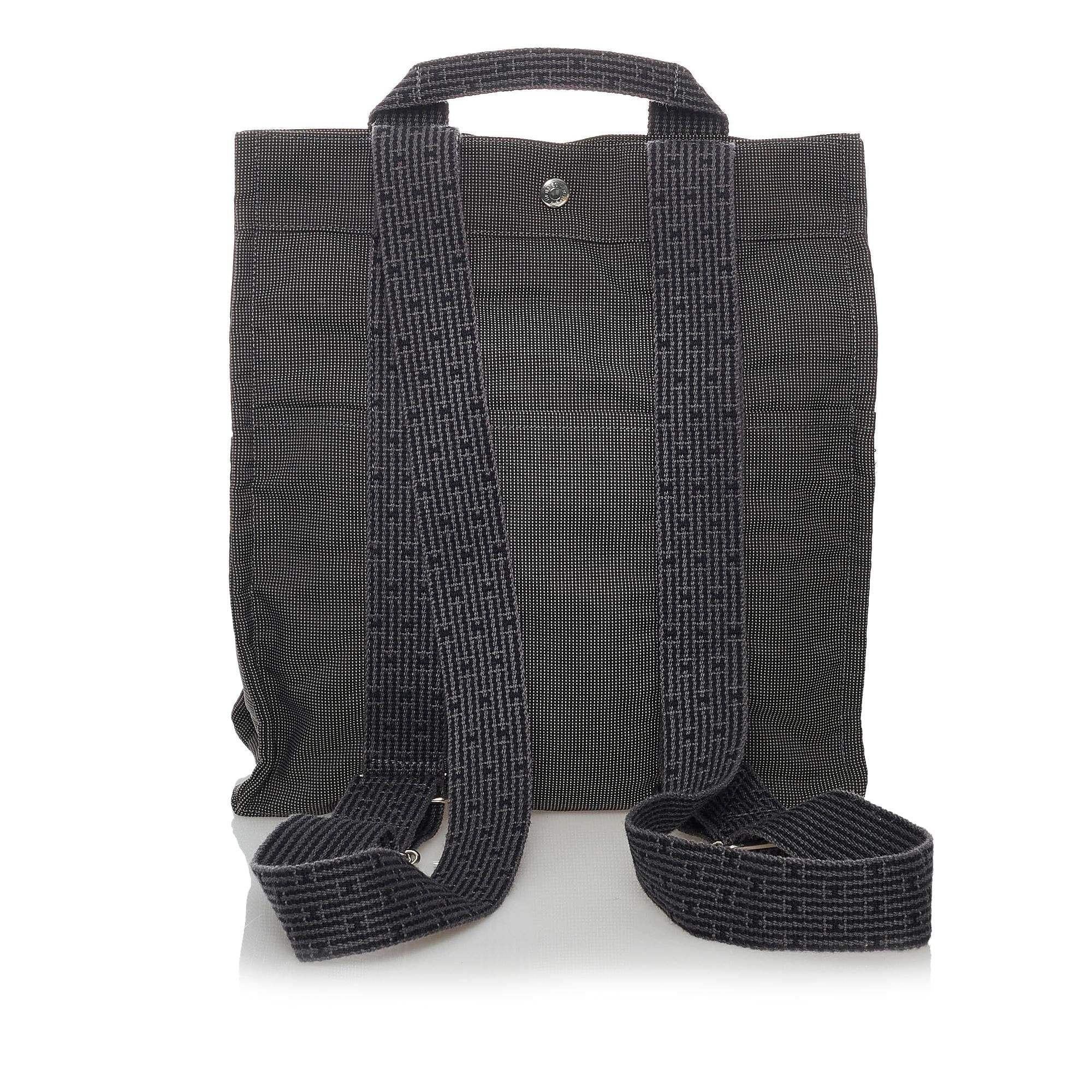 Hermes Herline Canvas Backpack PM (SHG-30026)