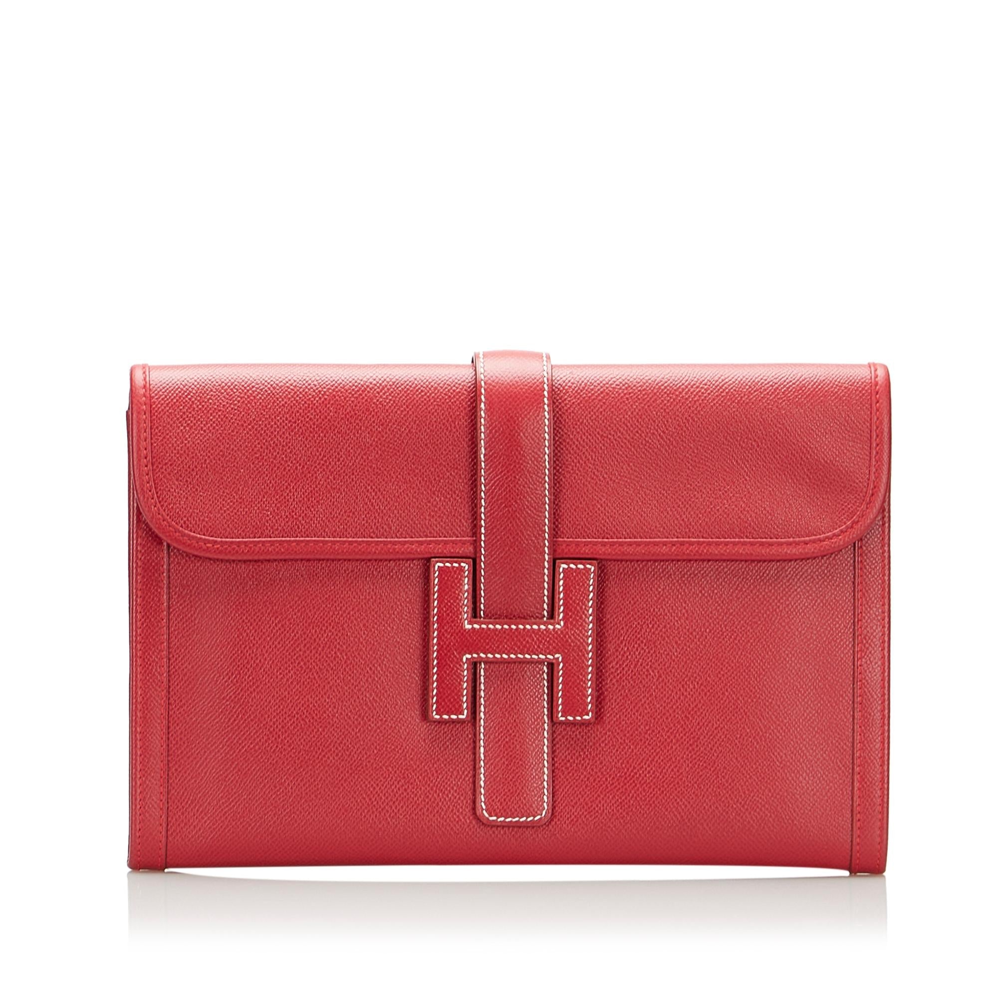 Hermes Jige PM Clutch Bag (SHG-7KOfDK)