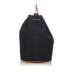 Hermes Polochon Mimile Canvas Backpack (SHG-25321)