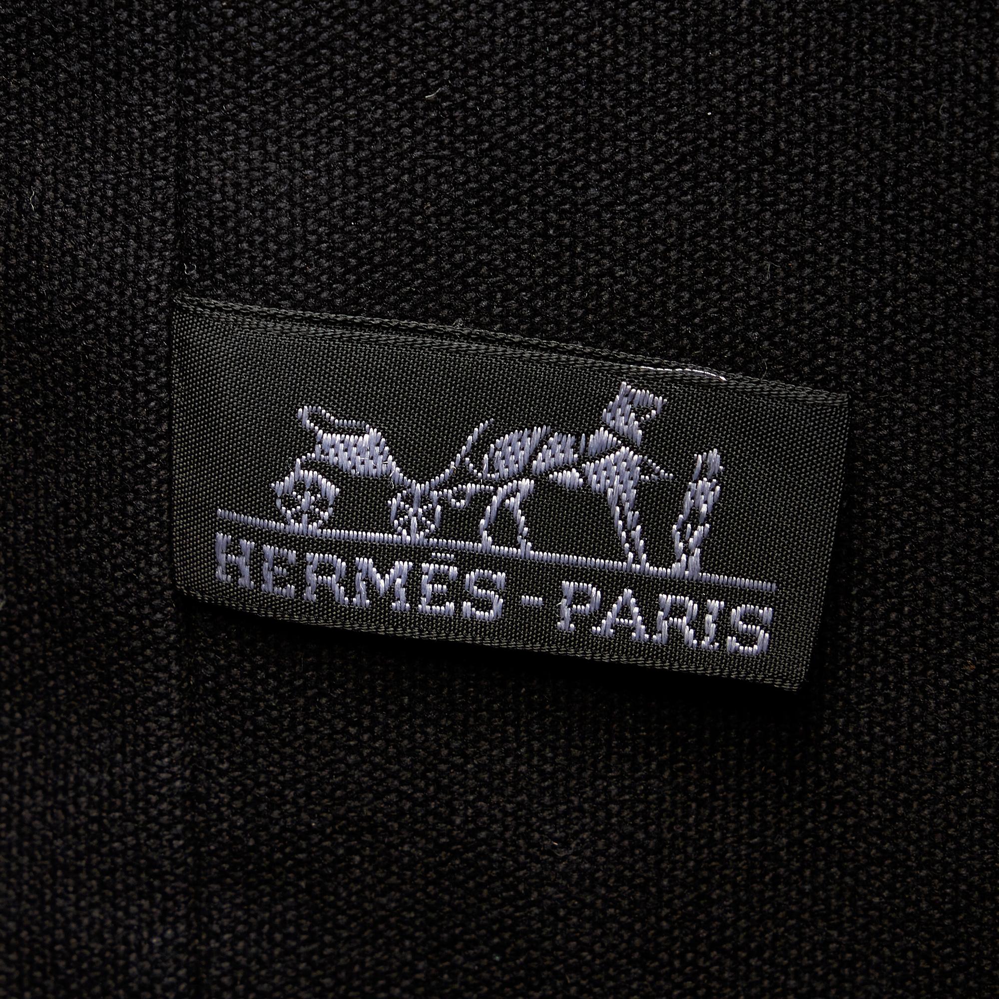 Hermes Polochon Mimile Canvas Backpack (SHG-25321)