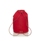 Hermes Polochon Mimile Canvas Backpack (SHG-27790)