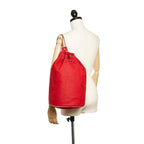 Hermes Polochon Mimile Canvas Backpack (SHG-27790)