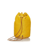 Hermes Polochon Mimile Canvas Backpack (SHG-28391)