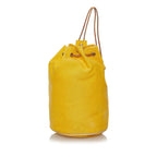 Hermes Polochon Mimile Canvas Backpack (SHG-28391)