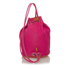Hermes Polochon Mimile Canvas Backpack (SHG-28450)