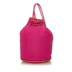 Hermes Polochon Mimile Canvas Backpack (SHG-28450)
