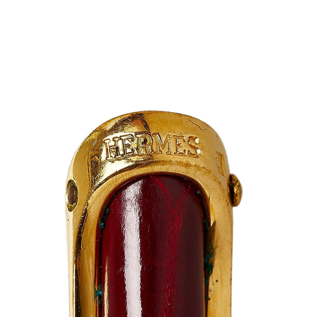 Hermes Printed Enamel Bangle (SHG-BozjXv)