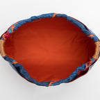 Hermes Silk Carre en Cravates Fourbi 25 Insert Drawstring Pouch (SHF-22816)