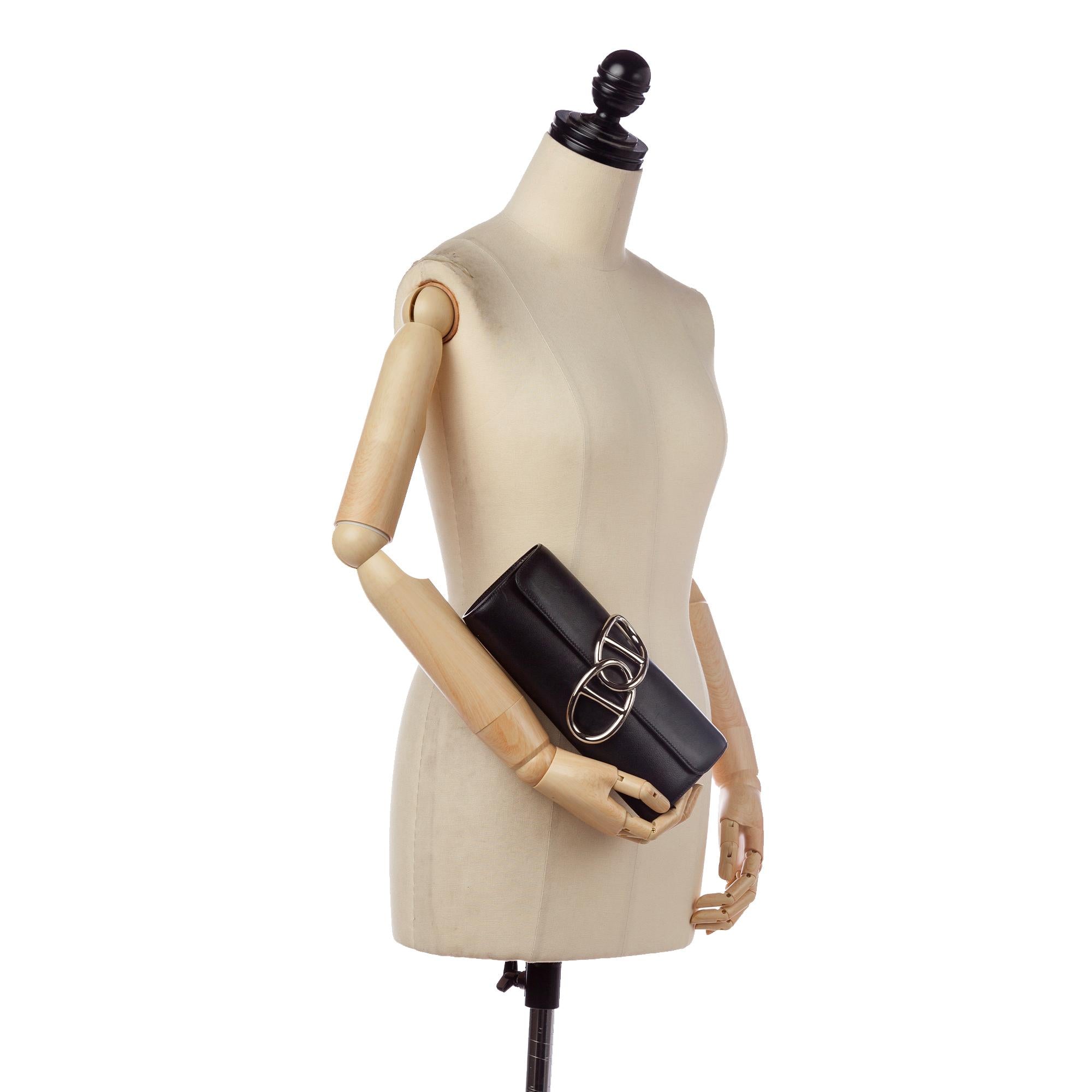 Hermes Tadelakt Egee Clutch Bag (SHG-35498)
