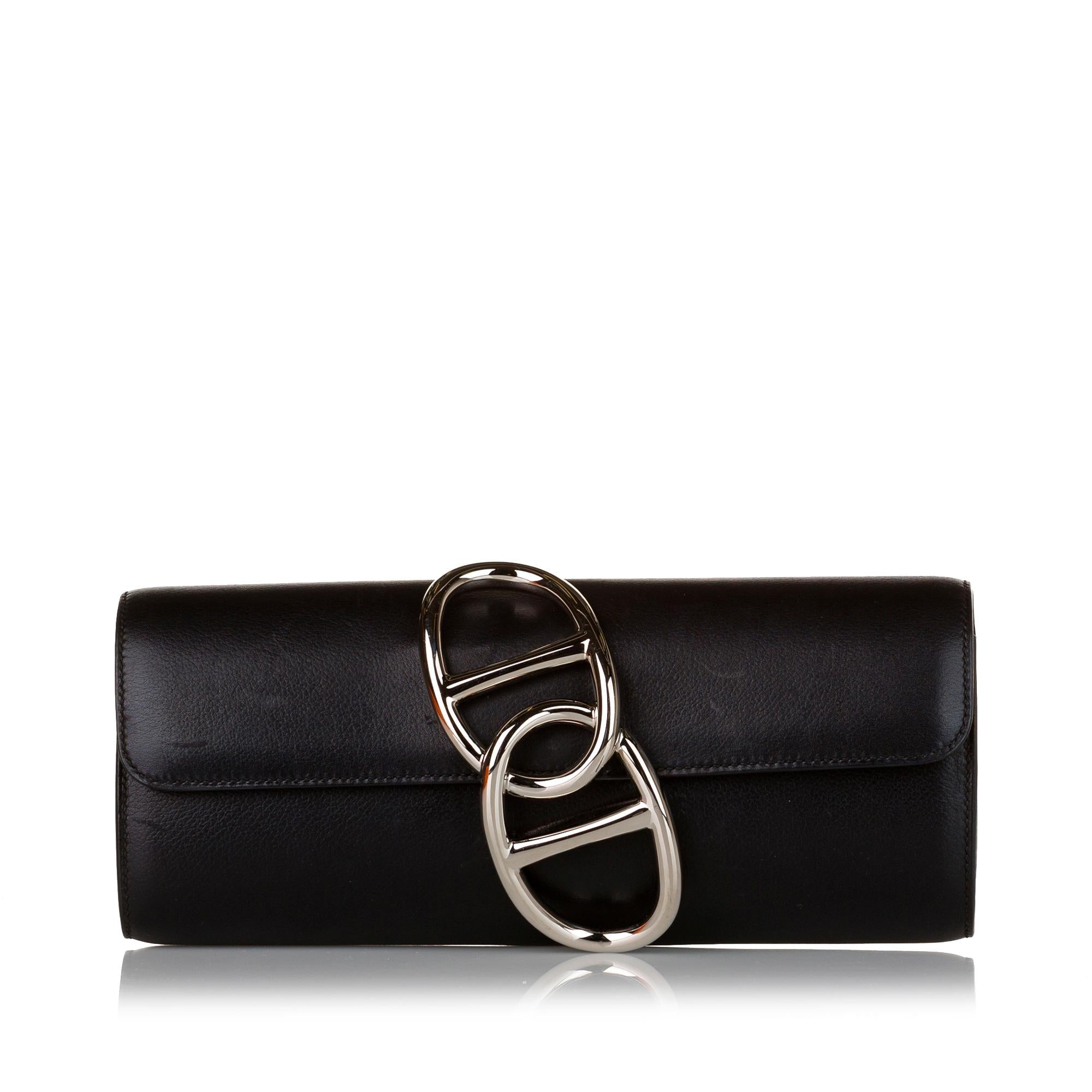 Hermes Tadelakt Egee Clutch Bag (SHG-37383)