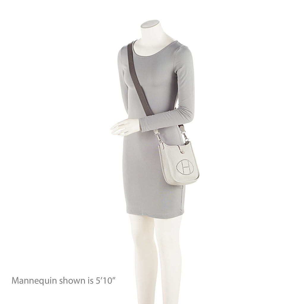 Hermes Taurillon Clemence Amazone Evelyne TPM Shoulder Bag (SHF-ssXCOE)