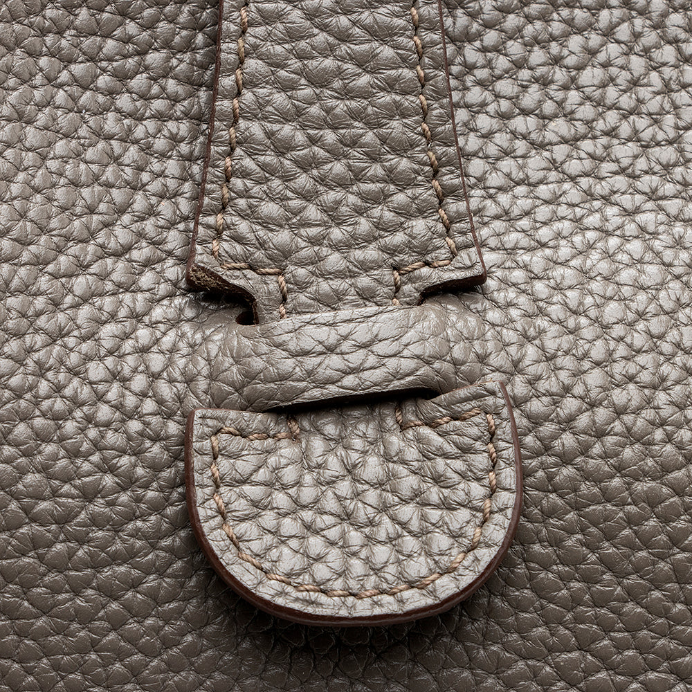 Hermes Taurillon Clemence Evelyne III PM Shoulder Bag (SHF-20581)