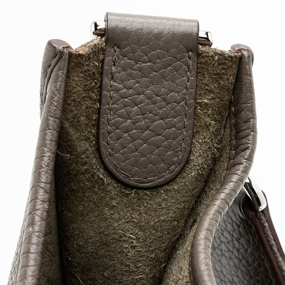 Hermes Taurillon Clemence Evelyne III PM Shoulder Bag (SHF-20581)