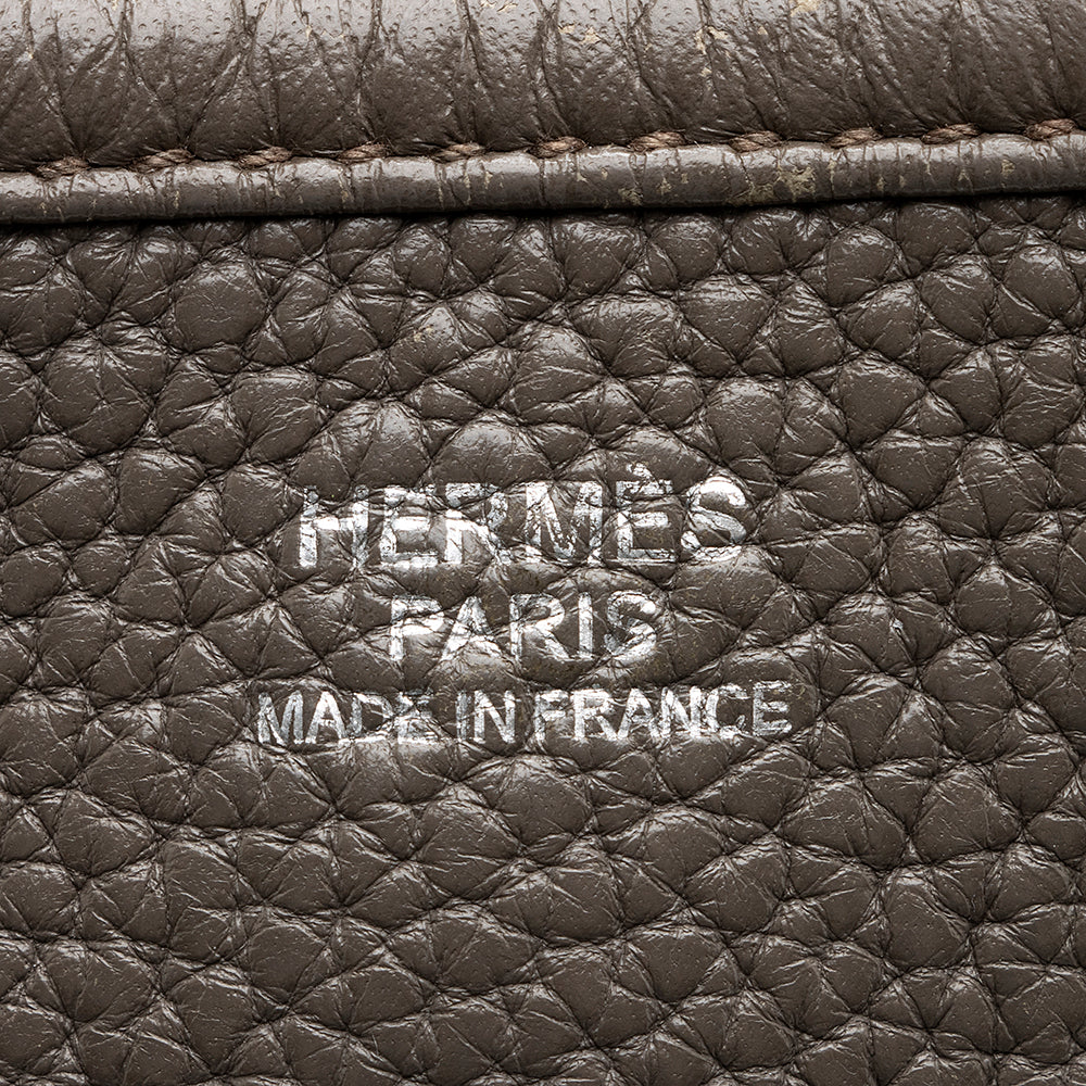 Hermes Taurillon Clemence Evelyne III PM Shoulder Bag (SHF-20581)
