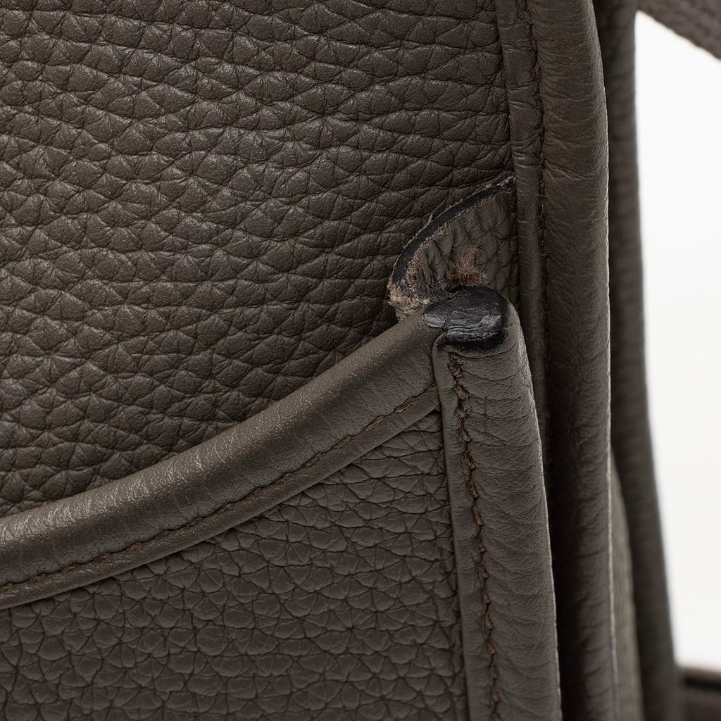 Hermes Taurillon Clemence Evelyne III PM Shoulder Bag (SHF-22515)
