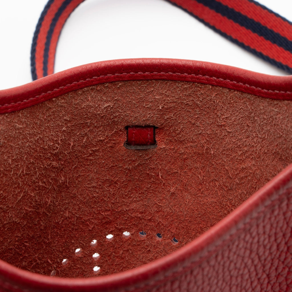 Hermes Taurillon Clemence Evelyne TPM Shoulder Bag (SHF-UsNDGA)