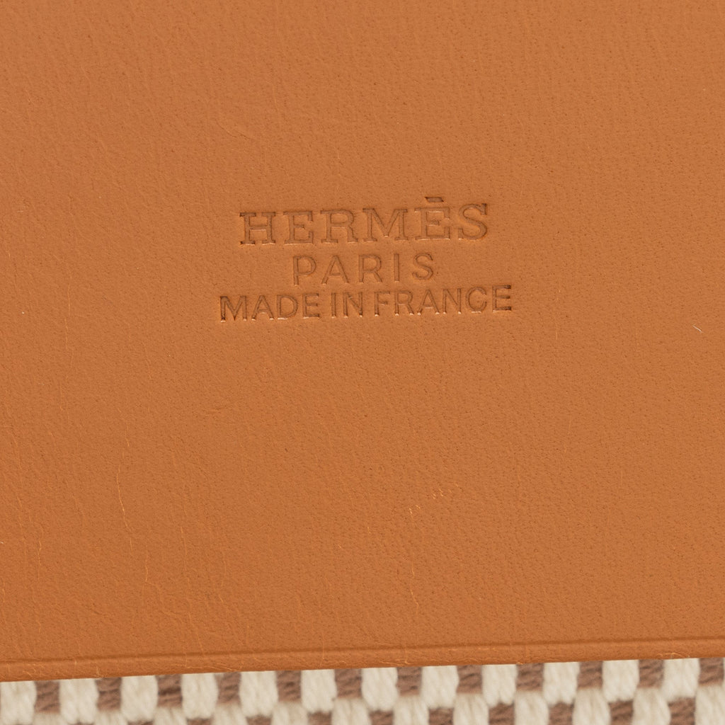 Hermes Toile Cabas Herbag PM Convertible Tote (SHF-22206)
