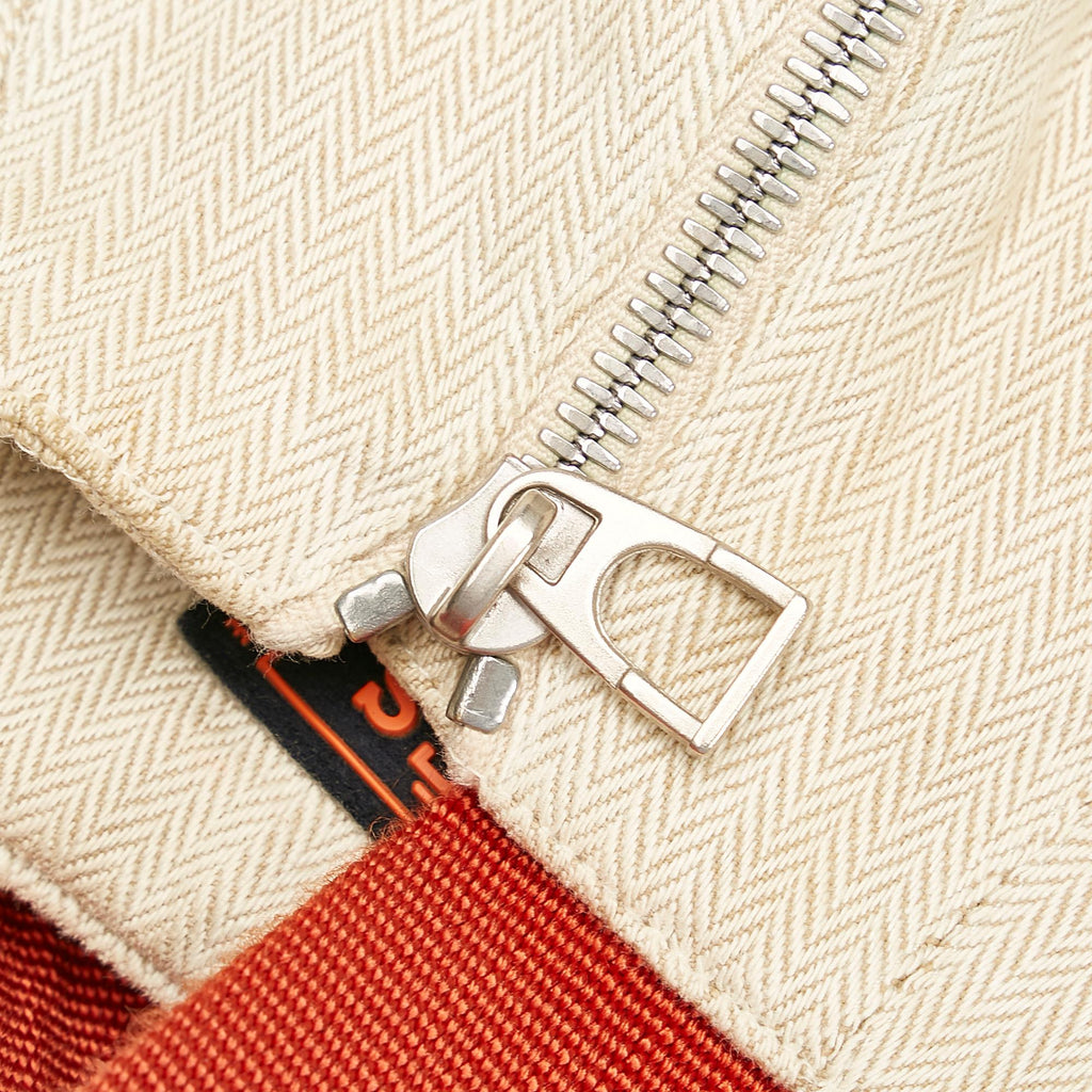 Hermes Toile Chevron Cavalier Sling Bag (SHG-Qhlu50)
