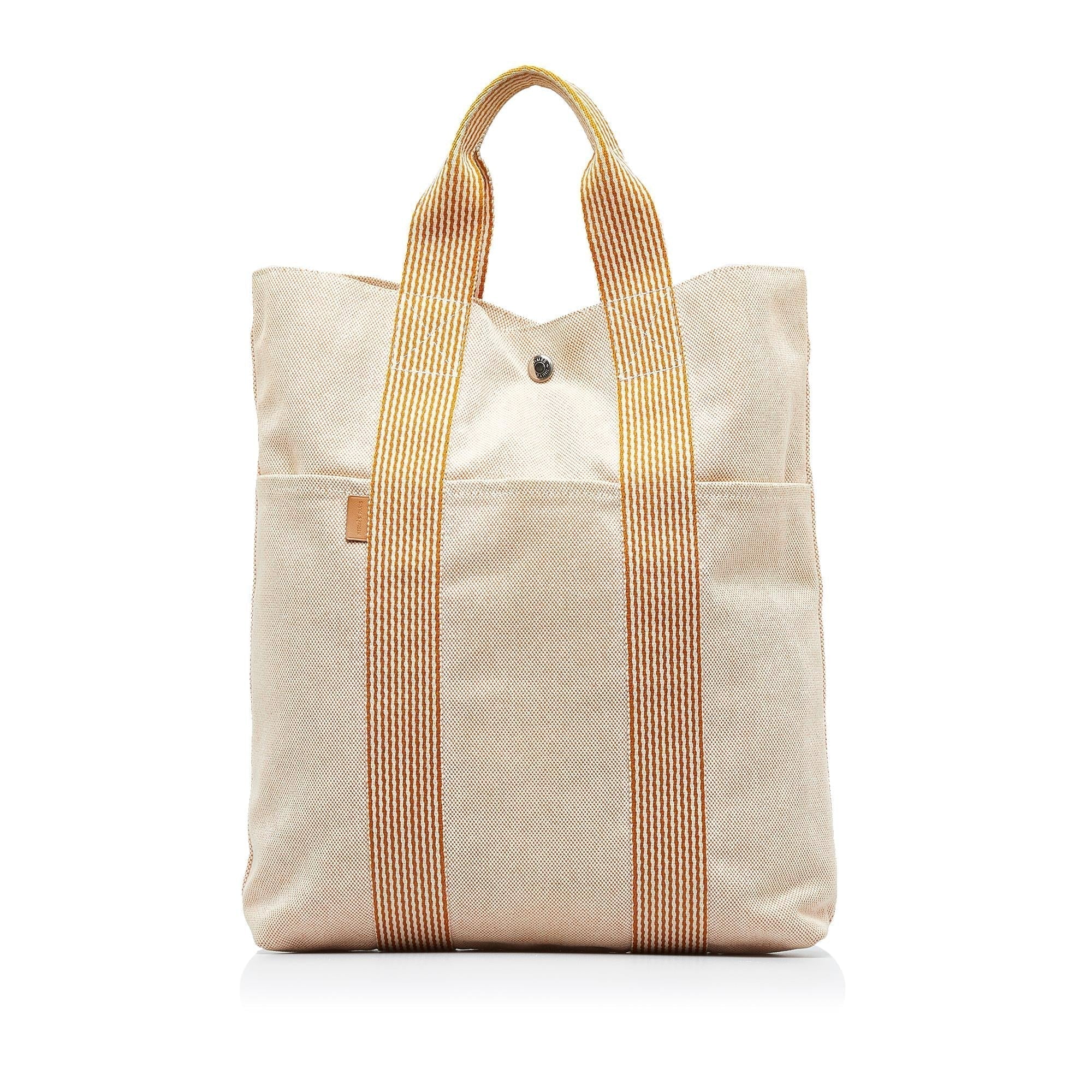 Hermes Toile Fourre Tout Cabas (SHG-1hbJZx)