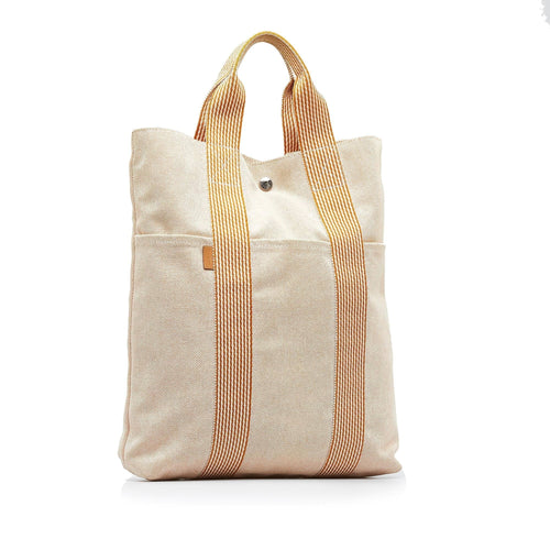 Hermes Toile Fourre Tout Cabas (SHG-1hbJZx)