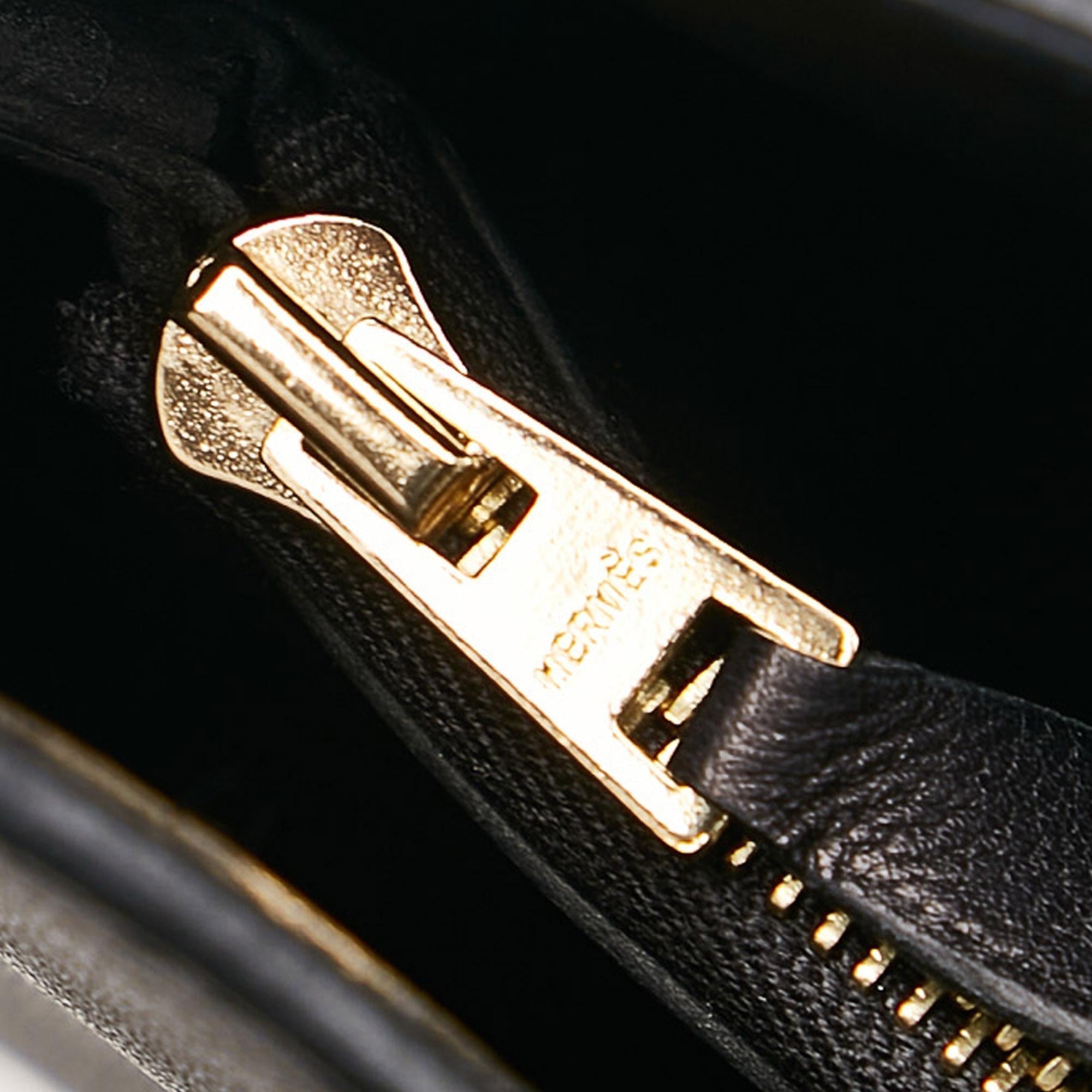 Hermes Trim Duo Leather Crossbody Bag (SHG-KZI78u)