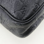 Gucci GG Leather Briefcase Black