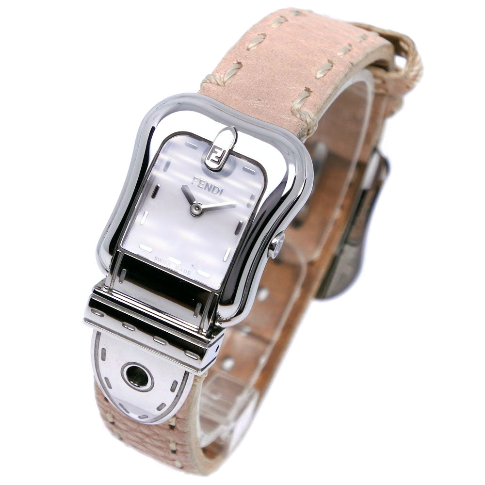 Fendi B.Fendi Watch 3800L Stainless Steel/Leather