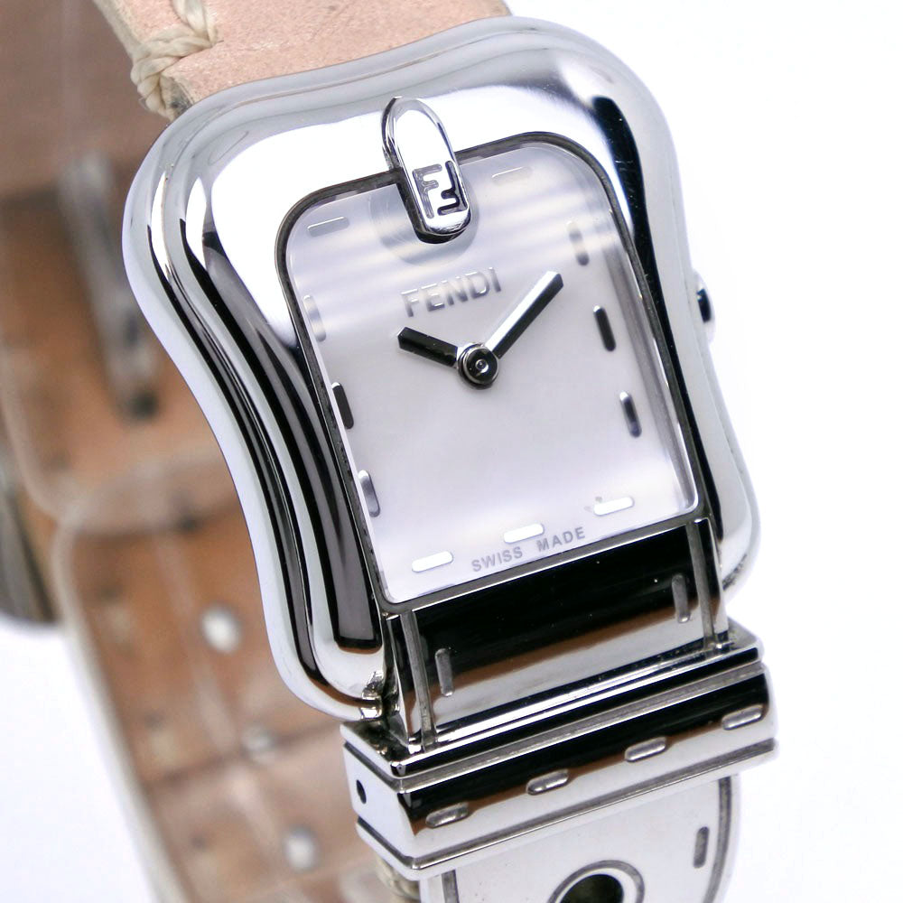 Fendi B.Fendi Watch 3800L Stainless Steel/Leather