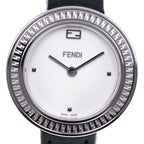 Fendi My Way Watch 35000S Stainless Steel Leather Quartz