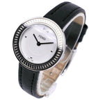 Fendi My Way Watch 35000S Stainless Steel Leather Quartz