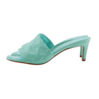Louis Vuitton Revival Monogram Embossed Leather Sandals