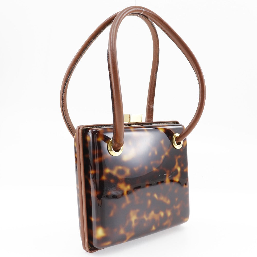 Fendi FF Handbag Plastic Leather