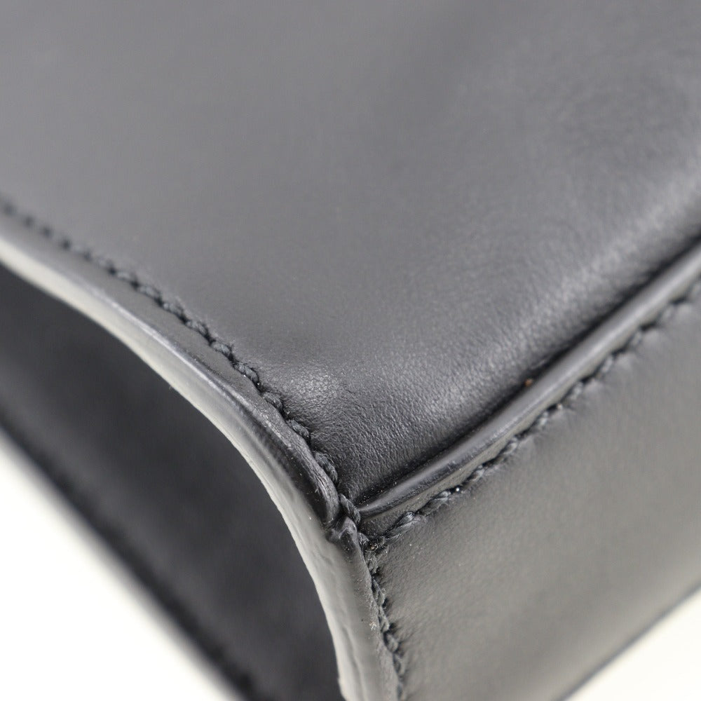 FENDI Business bag Calfskin black 2WAYShoulder Ceria Peekaboo mens