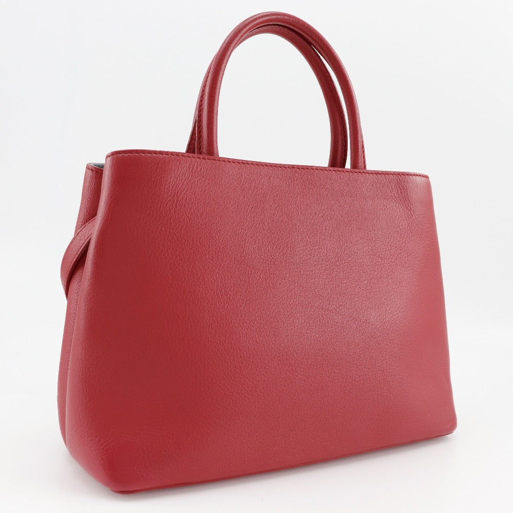 Fendi Petit 2Jours Handbag 2WAY Red