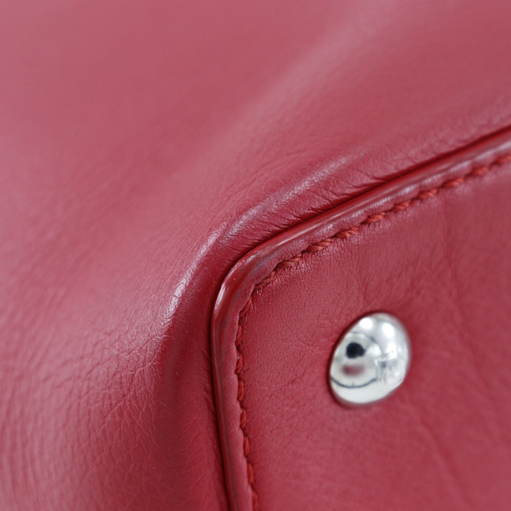 Fendi Petit 2Jours Handbag 2WAY Red