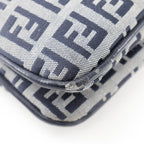 Fendi Zucchino Canvas Shoulder Bag