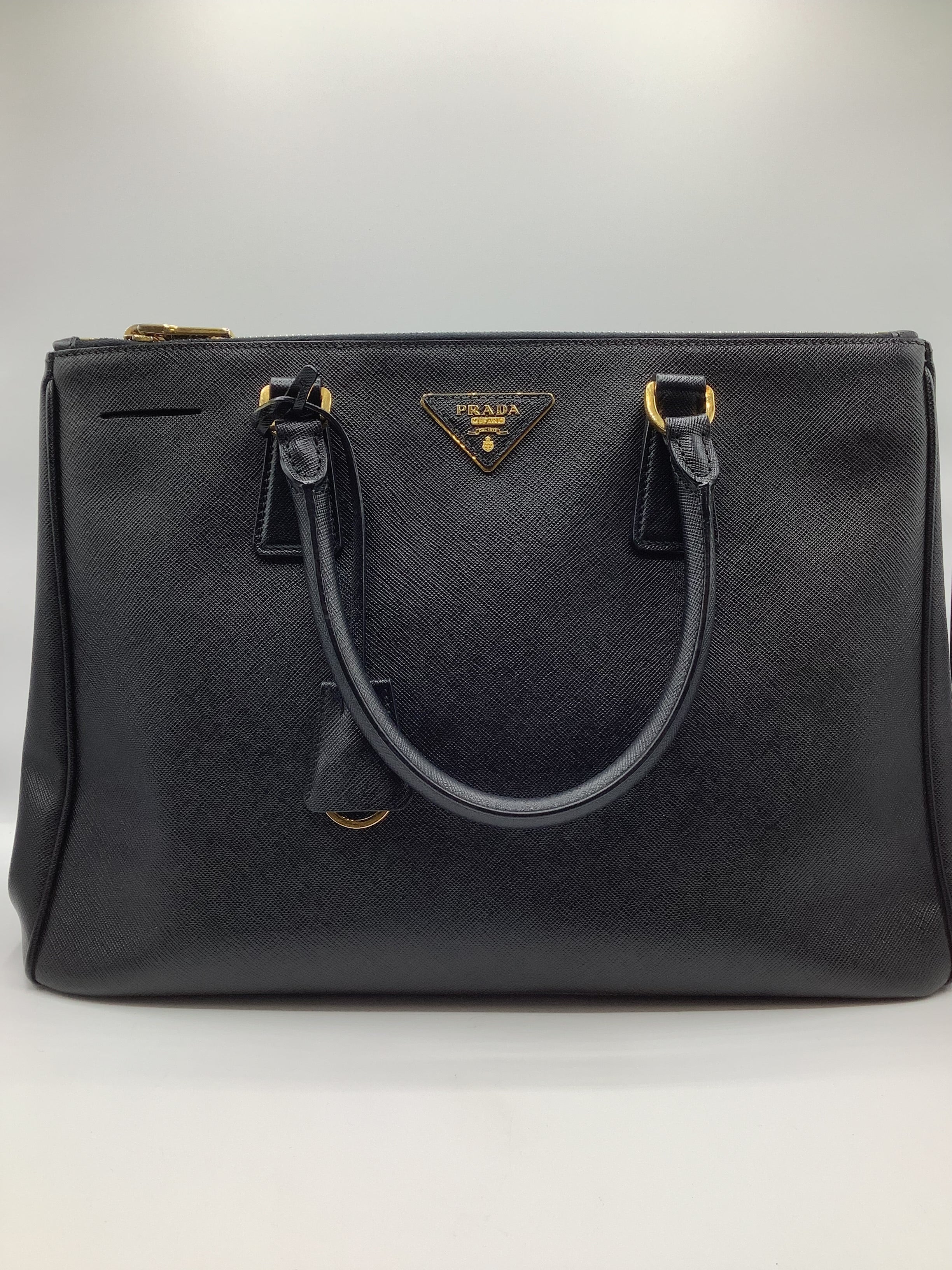 Prada Galleria Double Zip Tote