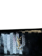 SAINT LAURENT - Monogram Patent Chain Wallet Bag