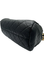 CHANEL - Matelasse Shoulder Bag Black Caviar Skin