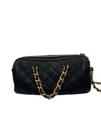 CHANEL - Matelasse Shoulder Bag Black Caviar Skin