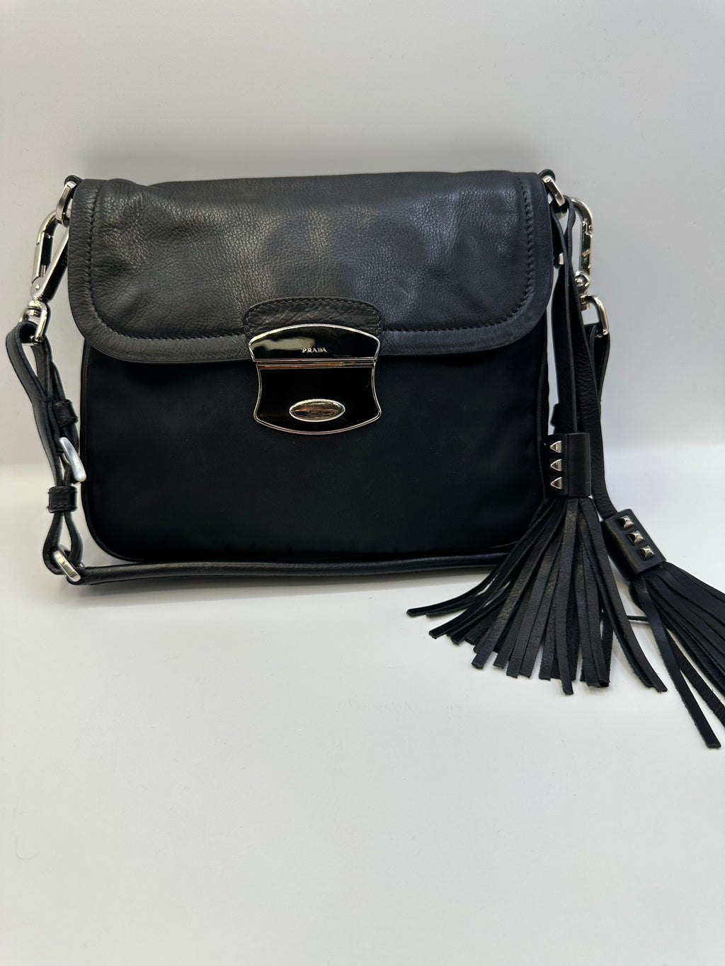 Prada Tessto Mylan Shoulder Bag