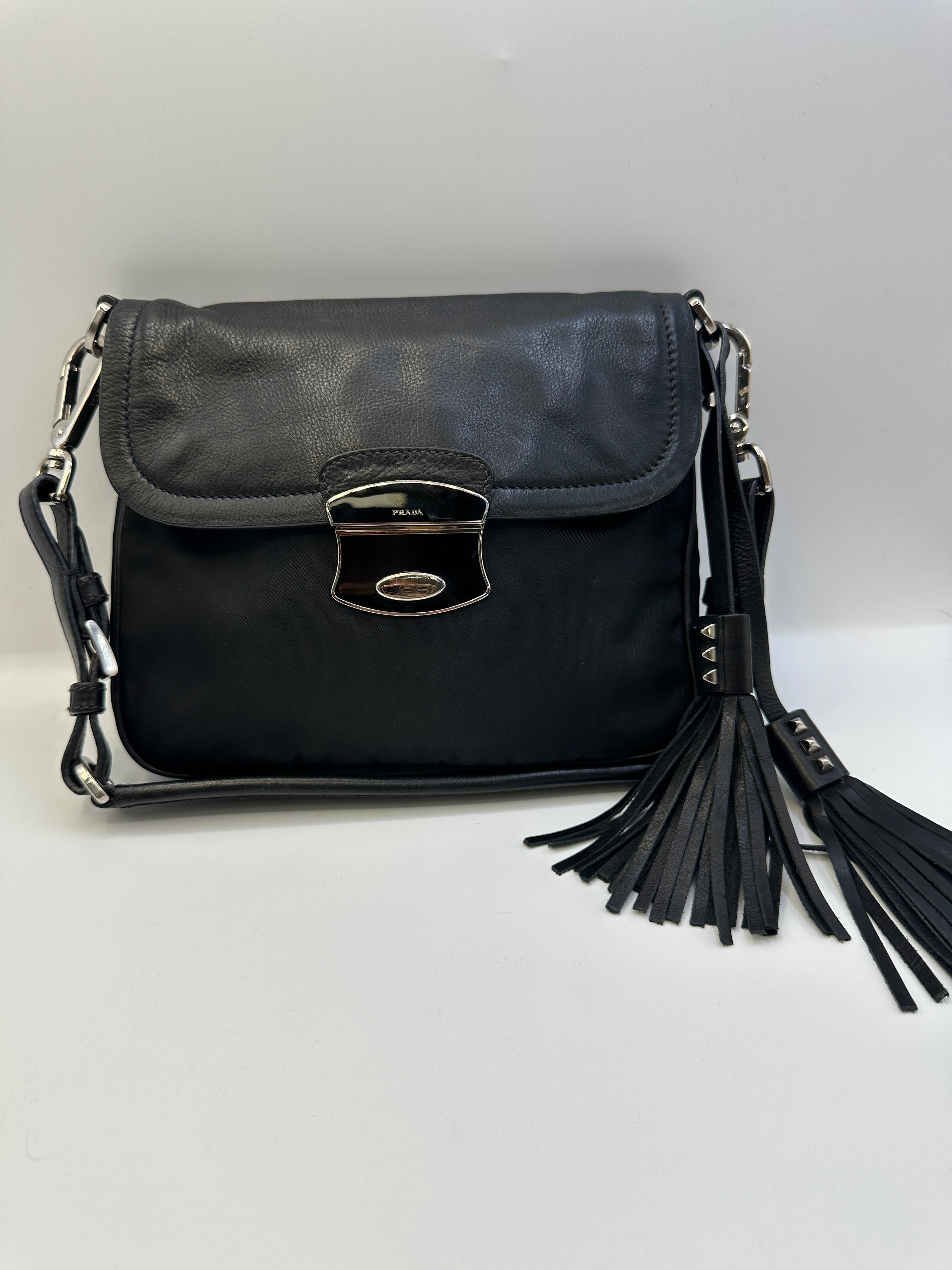 Prada Tessto Mylan Shoulder Bag