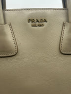 Prada Leather Shopping Tote